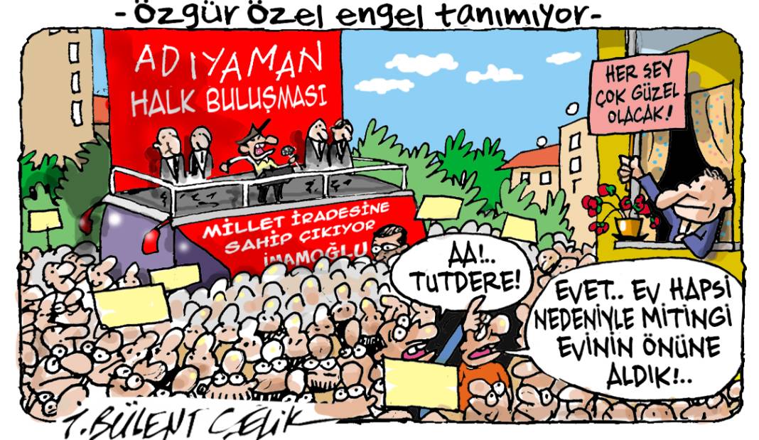 İ. Bülent Çelik'in 14 Temmuz 2025 tarihli karikatürü 1
